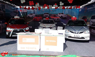 Toyota Cars at Jaipur Auto Expo 2016